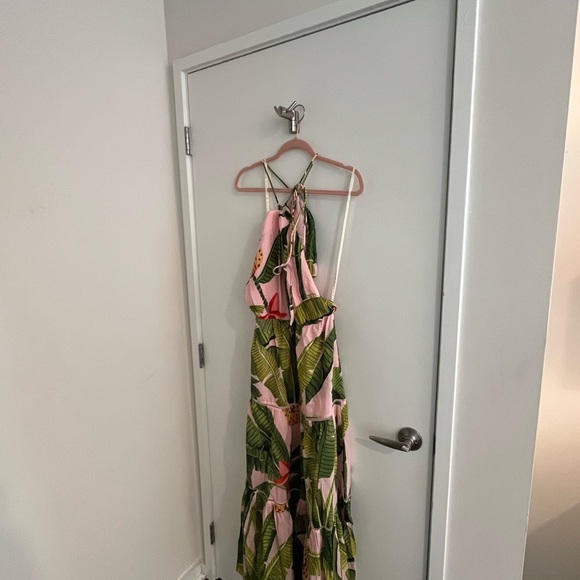 Farm Rio Bananas Halter Dress - Picture 2 of 2